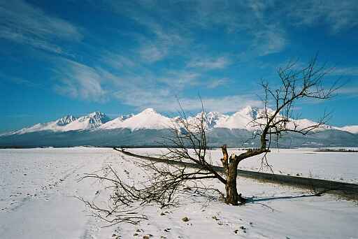 Tatry Wysokie od południa