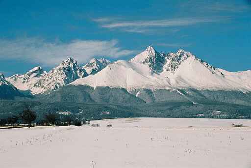 Tatry Wysokie od południa